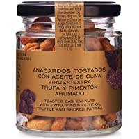 Los mejores  - Anacardos Tostados con Trufa y Pimentón Ahumado - La Chinata (110g)
